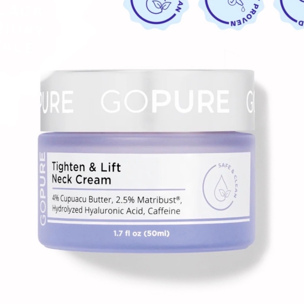 Gopure Tighten & Lift Neck Cream Brand new sealed exp 08/27